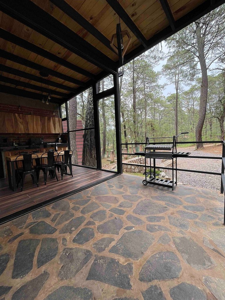 Hermosa Cabaña Inmersa en el Bosque de Tapalpa