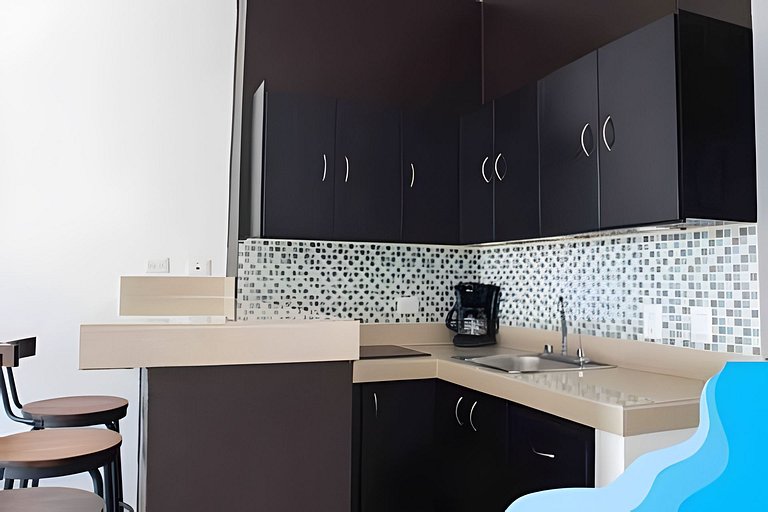 Minimalist Studio with Pool and FREE Scooter