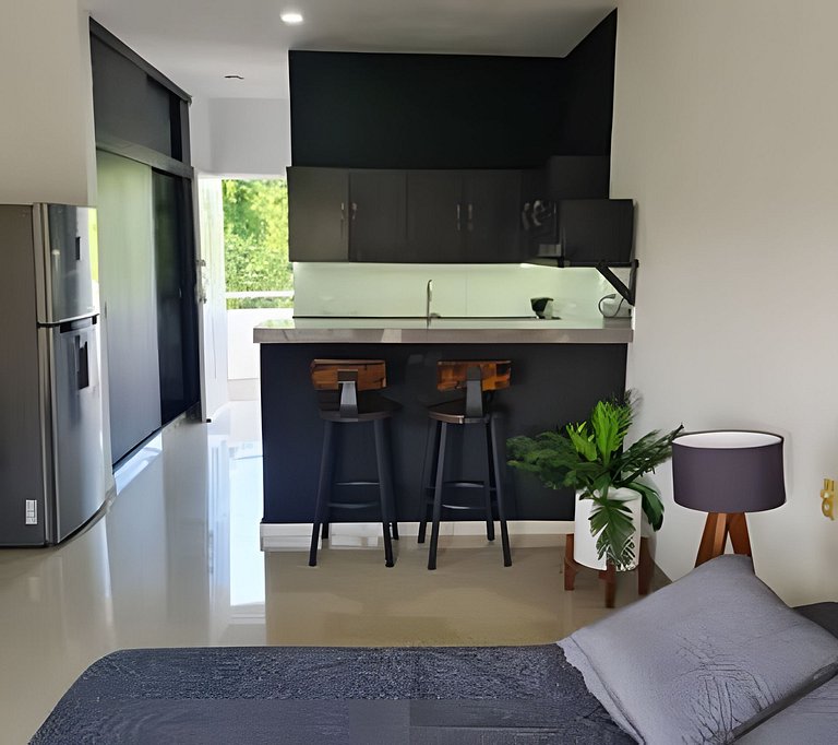 Minimalist Studio with Pool and FREE Motor Scooter
