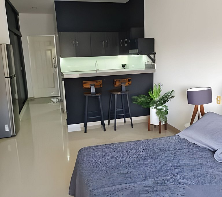 Minimalist Studio with Pool and FREE Motor Scooter